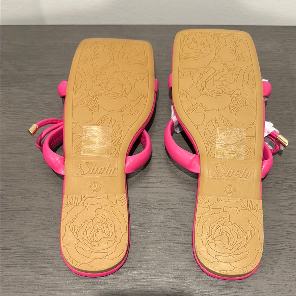 Pink Slide Sandals - Picture 2 of 3